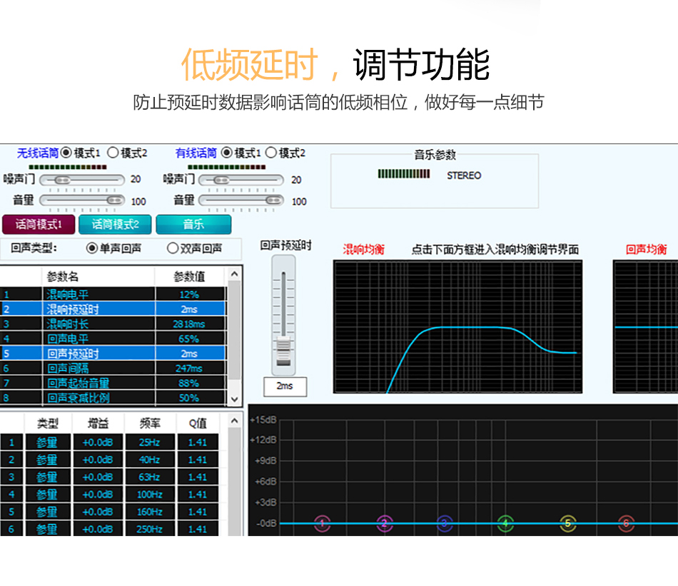 崔帕斯出品专业ktv前级效果器 siso vs350